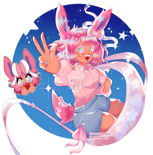 Sylveon Gijinka